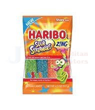 128G HARIBO ZING SOUR STREAMERS