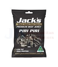 50G JACK'S BLACK LABEL PREMIUM BEEF JERKY PIRI PIRI