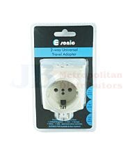 2 WAY UNIVERSAL TRAVEL ADAPTER