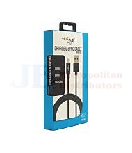 90CM SYNK MICRO USB CABLE BLACK