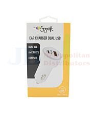 SYNK CAR CHARGER DUAL USB