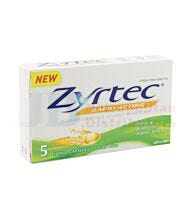 5 PACK ZYRTEC LIQUID CAPSULES
