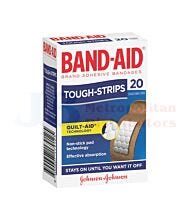 20 PACK BANDAIDS TOUGH STRIP REGULAR