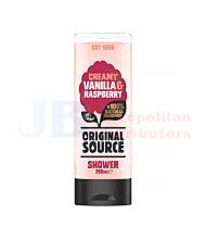 250ML ORIGINAL SOURCE BODY WASH CREAMY VANILLA & RASPBERRY
