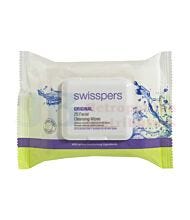 25 PACK SWISSPERS FACE WIPES