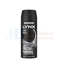 165ML LYNX DEODORANT BLACK