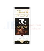 100G LINDT EXCELLENCE DARK COCOA 78%