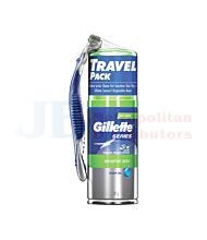 73G GILLETTE GEL TRAVEL PACK + RAZOR
