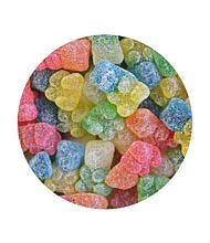 1KG SOUR GUMMI BEARS BAG