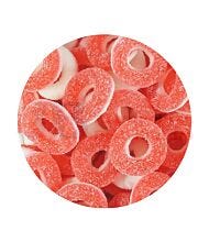 1KG STRAWBERRY RINGS