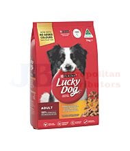 3KG LUCKY DOG ADULT CHICKEN, VEGE & PASTA