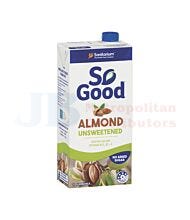 1L SO GOOD ALMOND UNSWEETENED