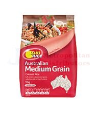 1KG SUNRICE WHITE MEDIUM GRAIN