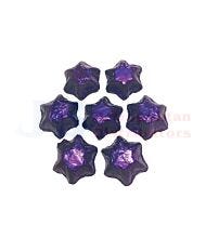 1KG CHOC STARS PURPLE FOIL