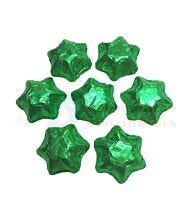 1KG CHOC STARS GREEN FOIL