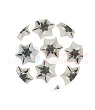 1KG CHOC STARS SILVER FOIL