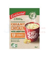 60G CONTINENTAL CUP A SOUP CLASSIC CREAMY CHICKEN