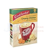 60G CONTINENTAL LOTS NOODLE CREAM CHICKEN