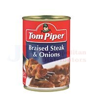 400G TOM PIPER BEEF BRAISED STEAK & ONIONS