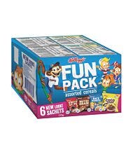 170G 6 PACK KELLOGG'S FUNPACK CEREAL