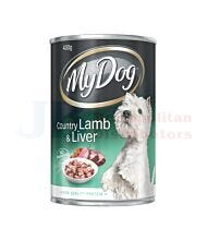 400G MY DOG LAMB & LIVER