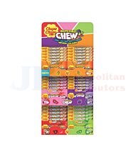 120 PACK 2024 CHUPA CHUPS INCREDIBLE CHEW COUNTER UNIT