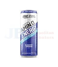 355ML OPTIMUM NUTRITION AMINO ENERGY + ELECTROLYTES SPARKLING BLUEBERRY LEMONADE