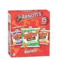 375G 15PK ARNOTTS SHAPES MULTIPACK