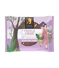 60G BYRON BAY GLUTEN FREE TRIPLE CHOCOLATE FUDGE COOKIE