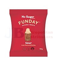 50G FUNDAY GUMMY COLA BOTTLE