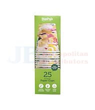 280ML 25 PACK ART SERIES BIOPACK PAPER CUPS
