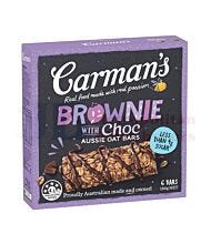 6 PACK CARMAN'S AUSSIE OAT CHOC BROWNIE