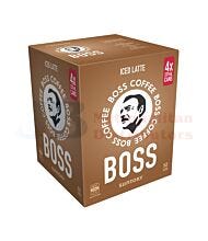237ML 4 PACK BOSS COFFEE ICED LATTE
