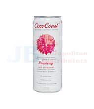 500ML COCO COAST SPARKLING NATURAL COCONUT WATER RASPBERRY