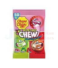 175G CHUPA CHUPS INCREDIBLE CHEW 3 FLAVOURS BAG