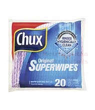 20PK CHUX SUPER WIPES REGULAR