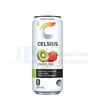 330ML CELSIUS SPARKLING STRAWBERRY KIWI