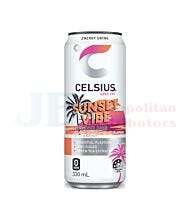 330ML CELSIUS SUNSET VIBE SPARKLING MANGO PASSIONFRUIT