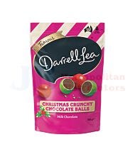 160G DARRELL LEA CHRISTMAS CRUNCHY CHOCOLATE BALLS