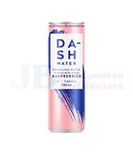 300ML DASH WATER SPARKLING WATER INFUSED WITH WONKY RASPBERRIES