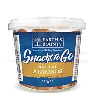 110G EARTH'S BOUNTY SNACKS TO GO NATURAL ALMONDS