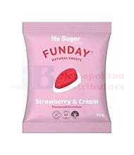 50G FUNDAY GUMMIES STRAWBERRY & CREAM