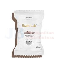 40G HEALTH LAB HOLY HAZELNUT NUT-BUTTER FILLED BALLS