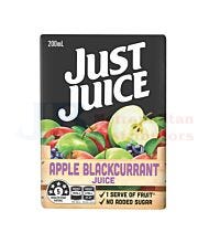 200ML JUST JUICE APPLE & BLACKCURRANT