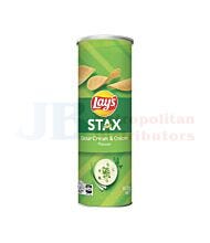 105G LAY'S STAX SOUR CREAM & CHIVES