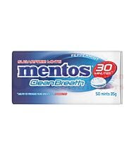 35G MENTOS CLEAN BREATH PEPPERMINT