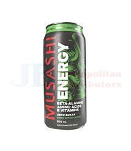 500ML MUSASHI ENERGY DRINK GREEN APPLE