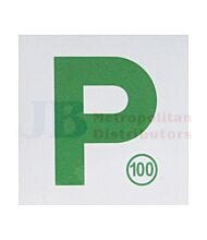 MAGNETIC P-PLATES GREEN