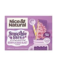100G 5 PACK NICE & NATURAL SMOOTHIE BARS BERRYLICIOUS