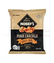 25G NOBBY'S PORK CRACKLE SPICY BBQ